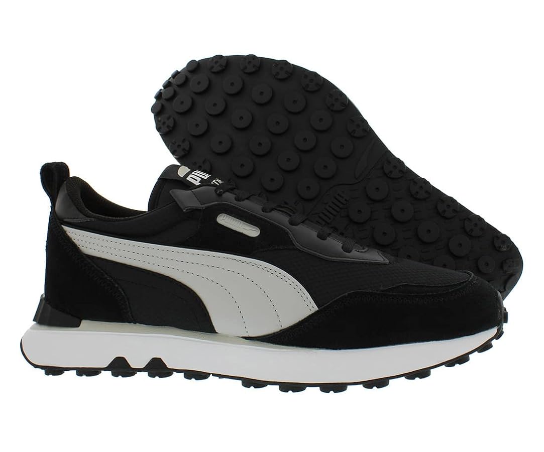puma名品 90680黒白サイズ29cm美中古 Amazon.com | Puma Rider Fv Future Vintage Mens Shoes Size